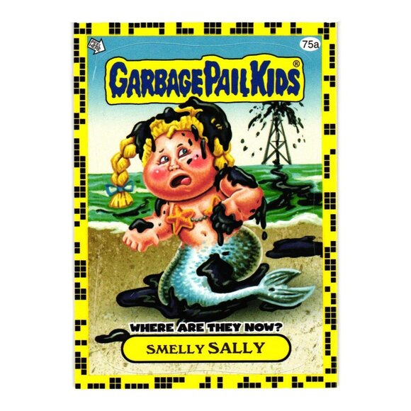 Garbage Pail Kids Where Are They Now Smelly Sally Trading Card 75a Topps 2011 - Picture 1 of 2